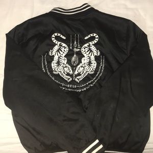 BRANDY MELVILLE Black bomber jacket